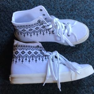 Inkkas high top tribal print shoes